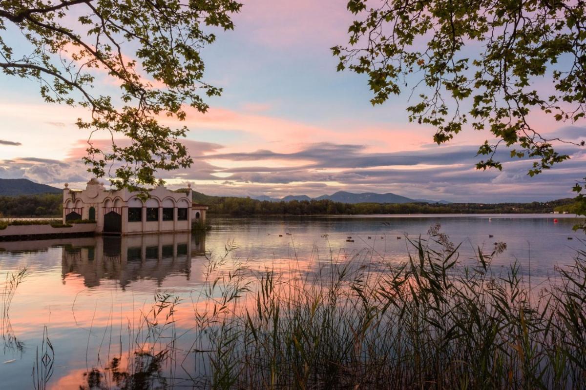 Camping Bungalow El Llac De Banyoles Porqueres 외부 사진