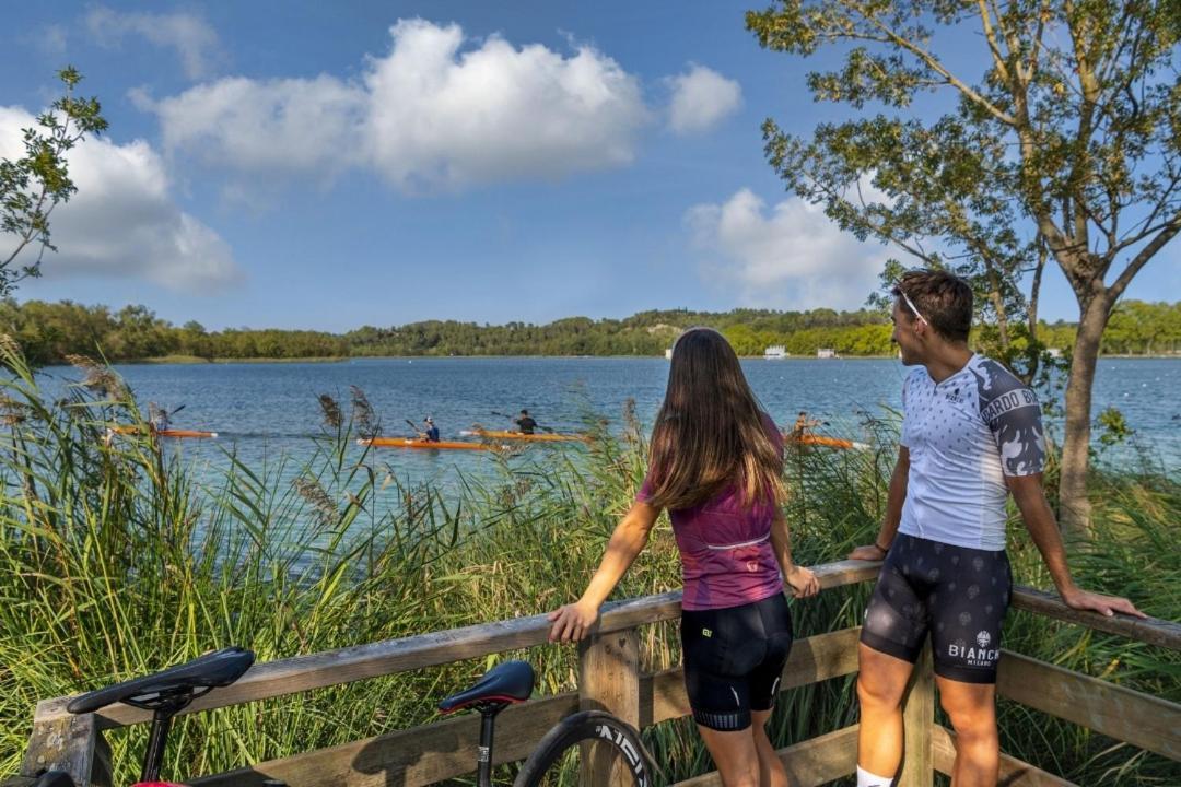 Camping Bungalow El Llac De Banyoles Porqueres 외부 사진