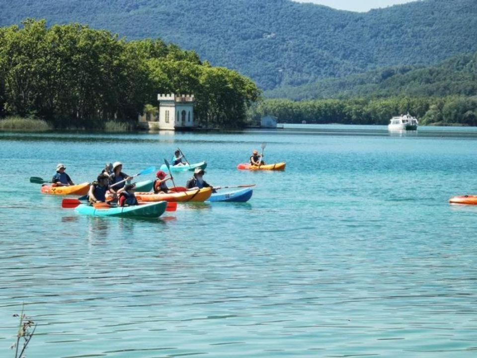 Camping Bungalow El Llac De Banyoles Porqueres 외부 사진